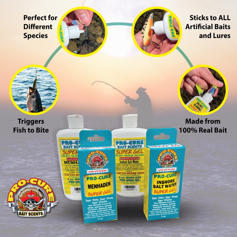 PROcure Pro-Cure Crappie & Panfish Magic Super Gel, 8 Ounce - Image 2